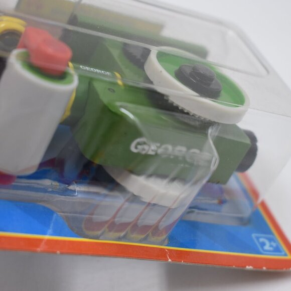 George Steamroller Character Card Thomas & Friends Wooden Railway Train 2005 New - Picture 8 of 11